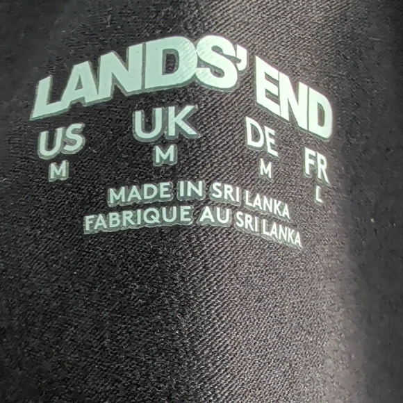 Lands' End Black Straight Leg Pants - Picture 4 of 6